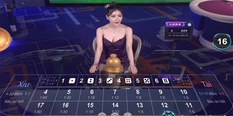 Một số cửa cược phổ biến trong game Sicbo cùng tỷ lệ thưởng nhận được